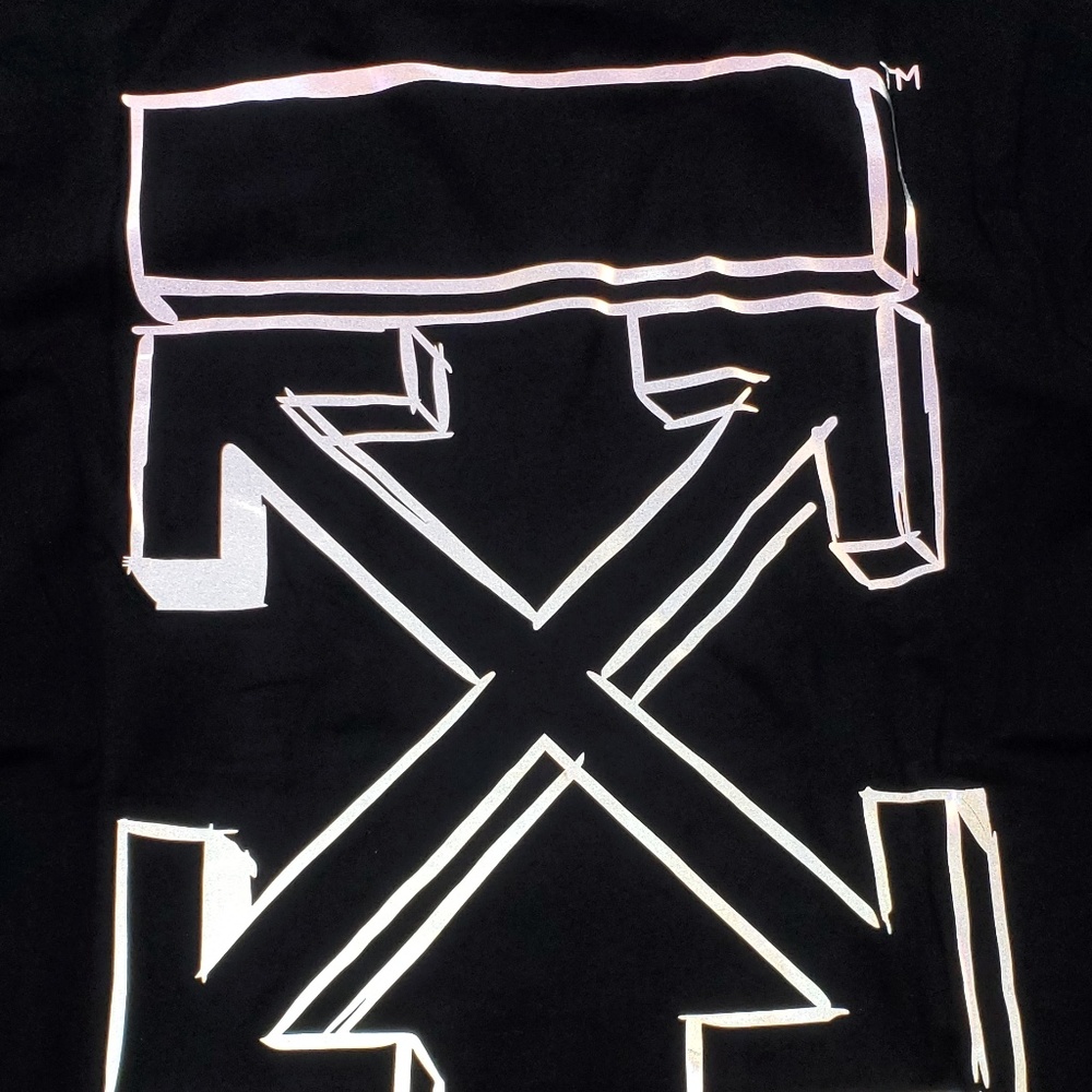 Off White Reflective Tee